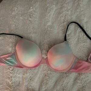 PINK, cotton candy colored regular bra.